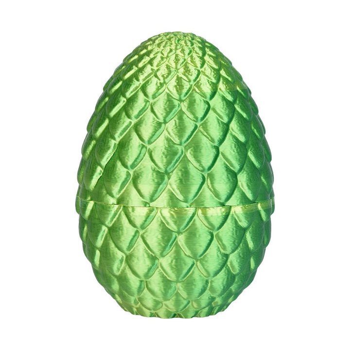 Dragon Egg Surprise 3D Printed Dragon Figurine | 11" - Headshop.com