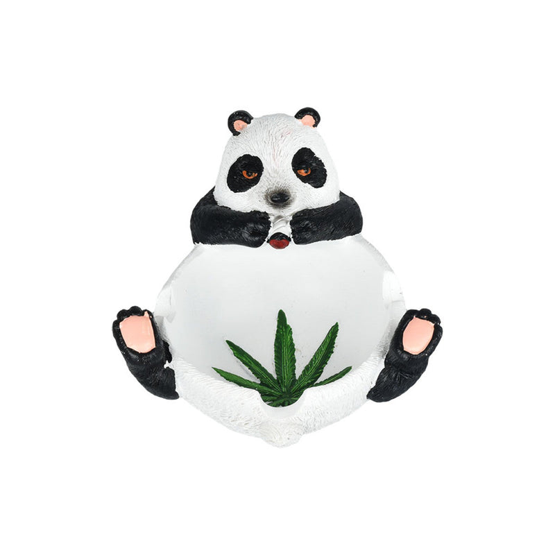 Relaxed Stoner Panda Ashtray | 5.25"x4.5" - Headshop.com