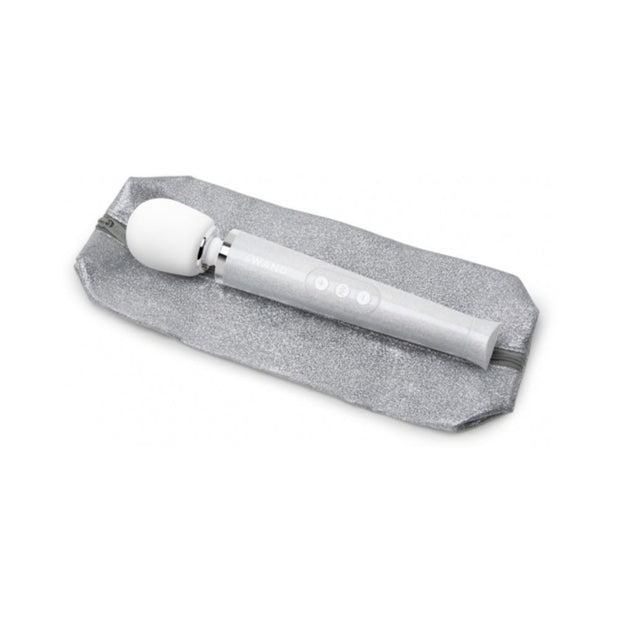 Le Wand All That Glimmers Petite Rechargeable Vibrating Massager Special Edition Set White - Headshop.com