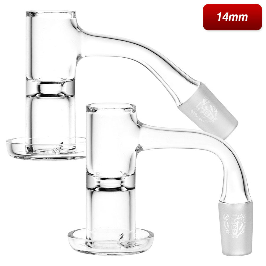 Bear Quartz Bear Slurper Banger | 14mm M - Headshop.com