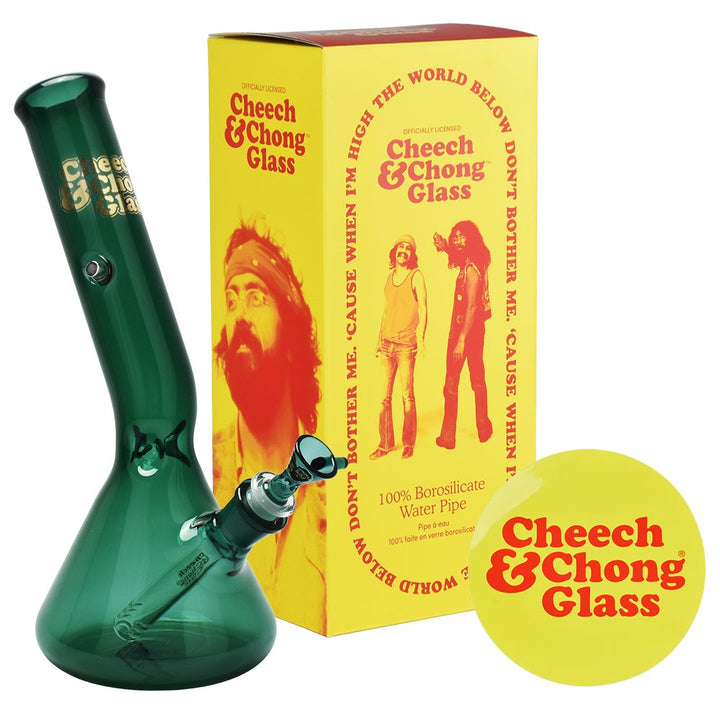 Cheech & Chong Glass Basketball Jones Chillax Bong | 12" | 14mm F - Headshop.com