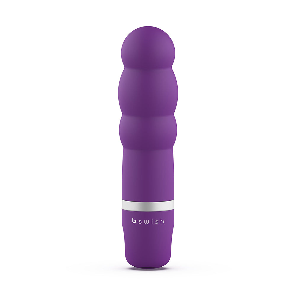 B Swish Bcute Classic Pearl Vibrator Purple - Headshop.com
