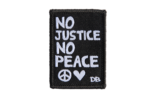 No Justice No Peace Patch - Headshop.com