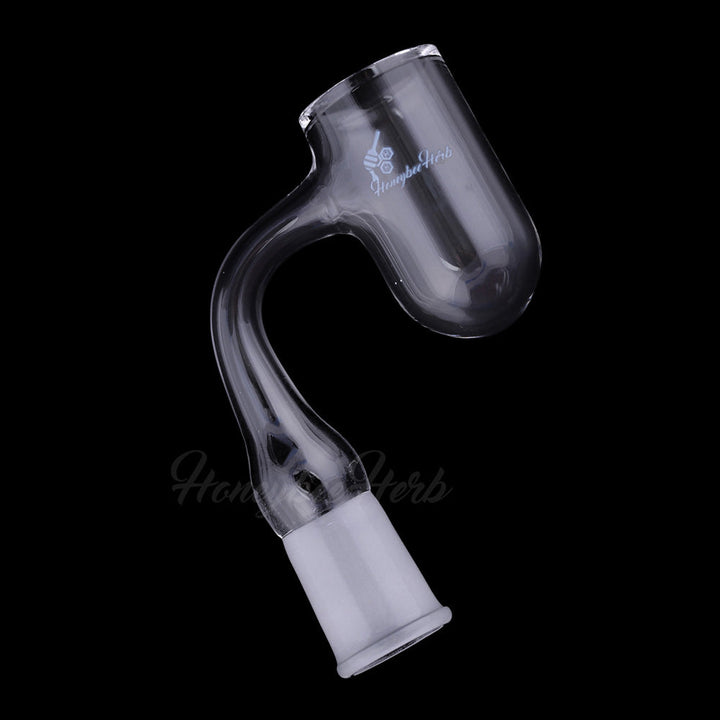 HONEY BEVEL DEEP BOWL QUARTZ BANGER - 90° DEGREE | BL - Headshop.com