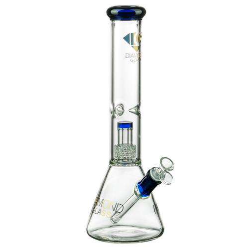 Diamond Glass 14" UFO Perc Beaker - Headshop.com