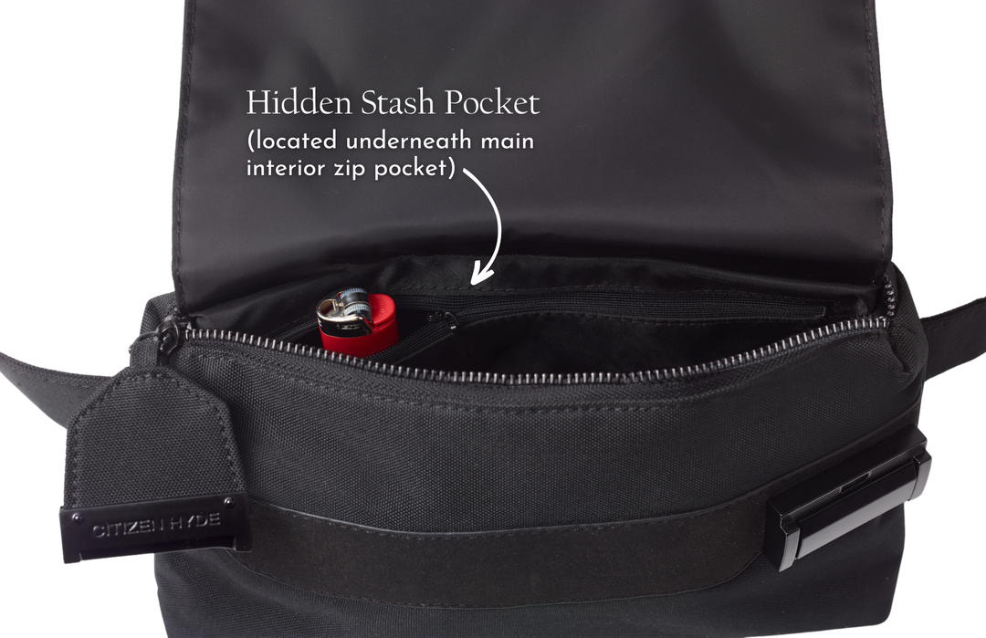 Citizen Hyde Lockable, Odor Resistant Belt Bag, The Marley - Headshop.com