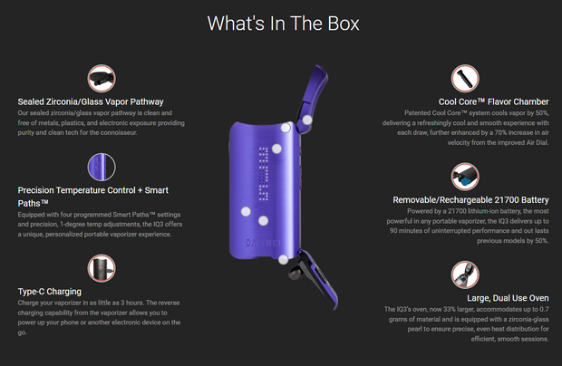 Davinci IQ3 Vaporizer - Headshop.com