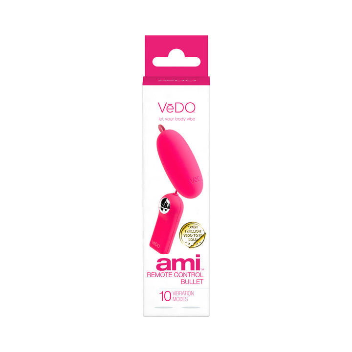 Vedo Ami Remote Control Bullet  Foxy Pink - Headshop.com