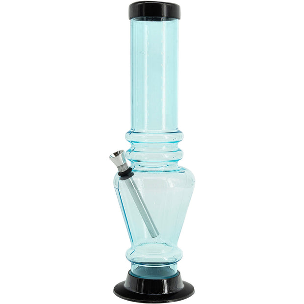 Acrylic Vase Base Bong  12"