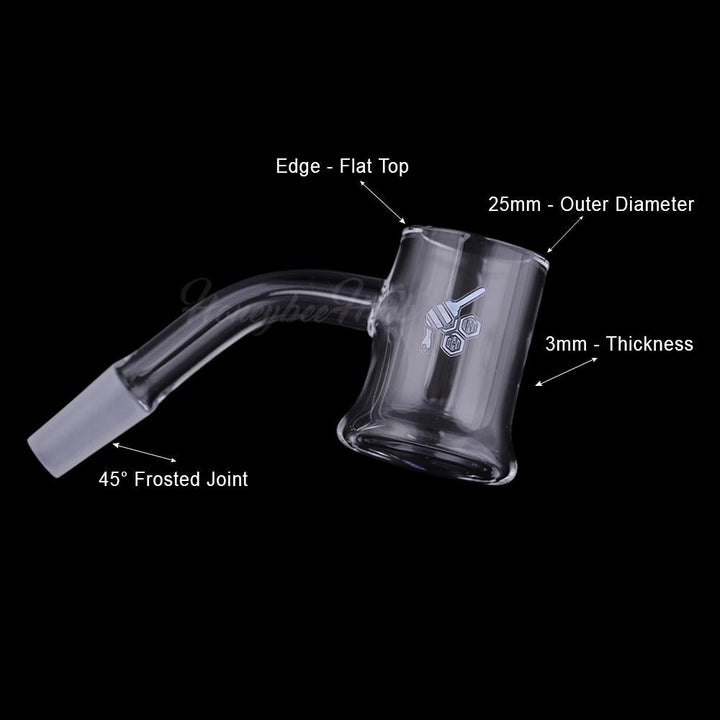 HONEY MUG QUARTZ BANGER - 45° DEGREE | YL - Headshop.com