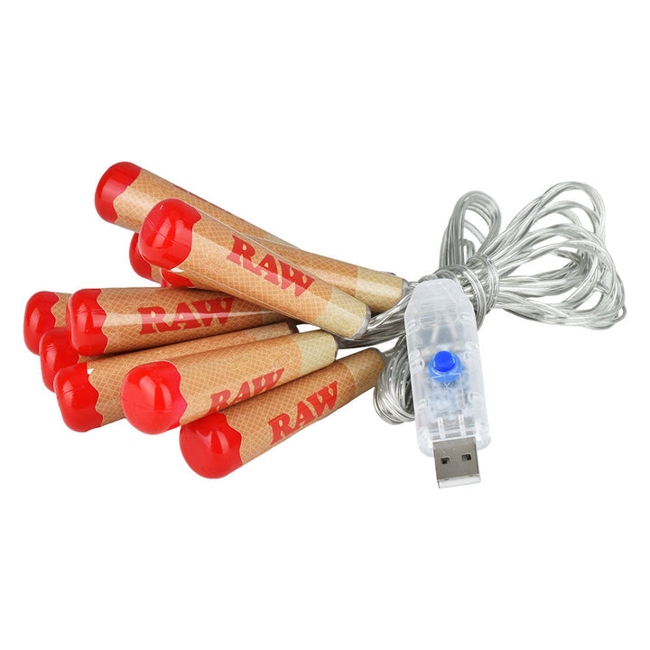 RAW Cone LED Party Lights String Light Set - 11 lights - Headshop.com