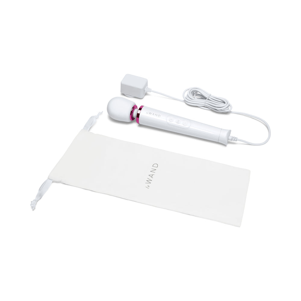 Le Wand Powerful Petite Plug-In White - Headshop.com