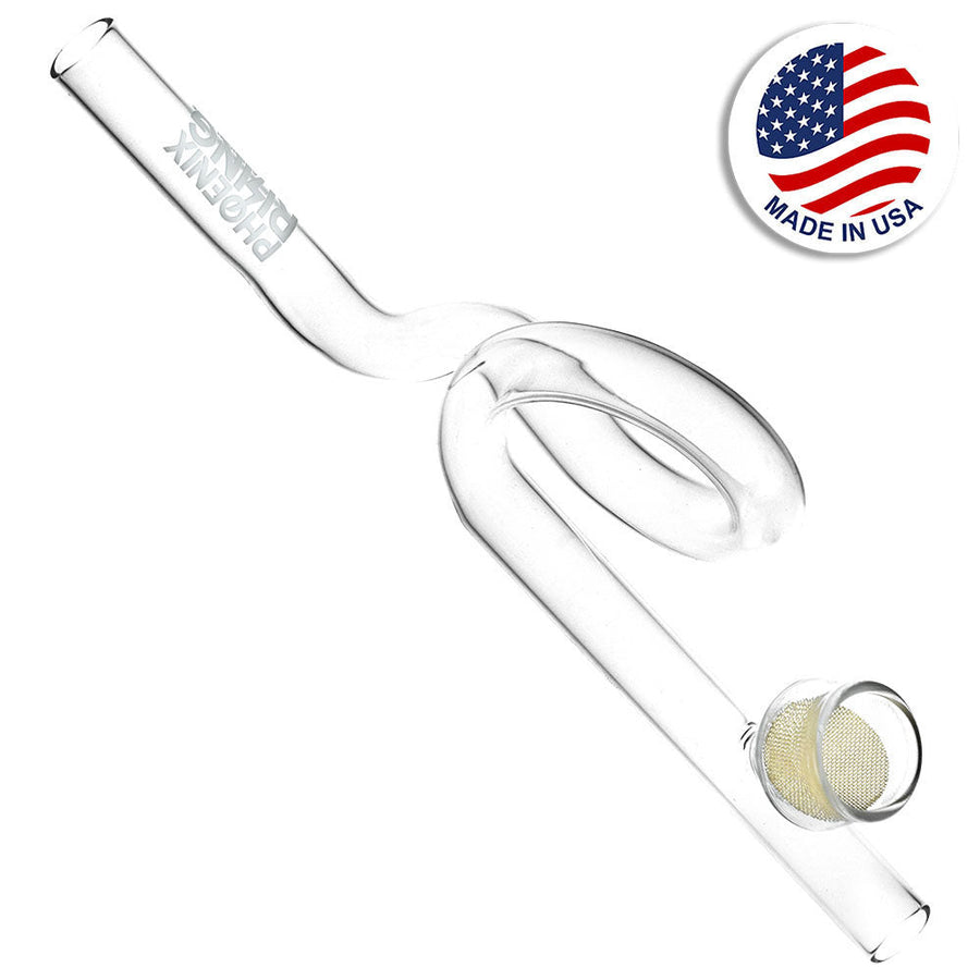 Phoenix Rising Power Loop Hand Pipe | 7.25" - Headshop.com
