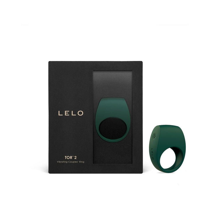 LELO TOR 2 Rechargeable Vibrating Cockring Green - Headshop.com