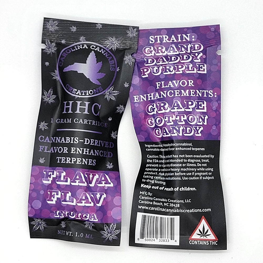 HHC Cartridge 1g - Flava Flav (Indica) - Headshop.com