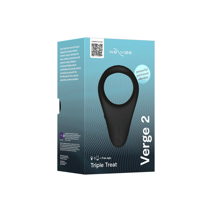 We-Vibe Verge 2 Cockring Black