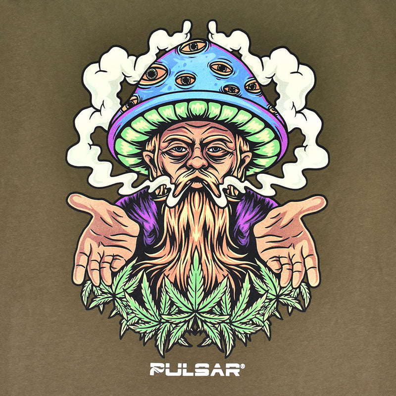 Pulsar Herbal Wisdom Long Sleeve Shirt - Green - Headshop.com