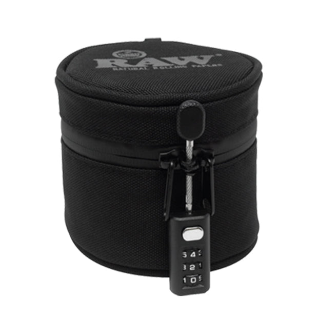 RAW Smell Proof Jar & Cozy w/ Lock - Headshop.com