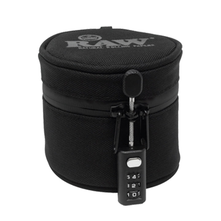RAW Smell Proof Jar & Cozy w/ Lock - Headshop.com
