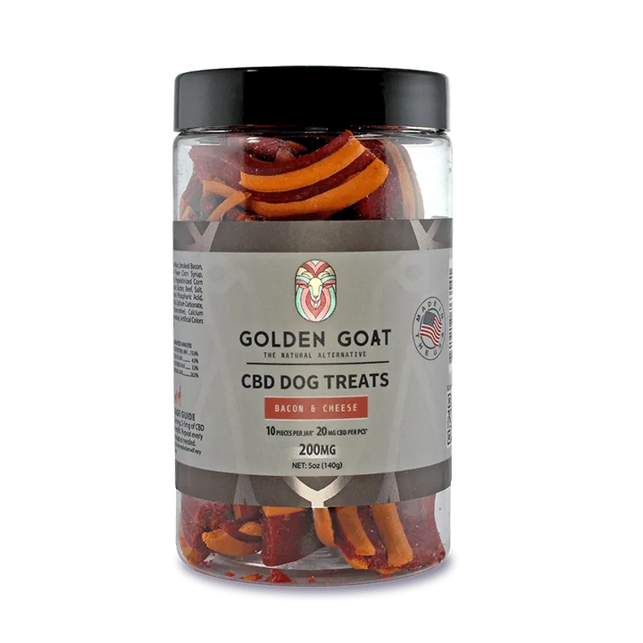 CBD Dog Treats 200MG for Relaxation and Stress by Golden Goat - Headshop.com