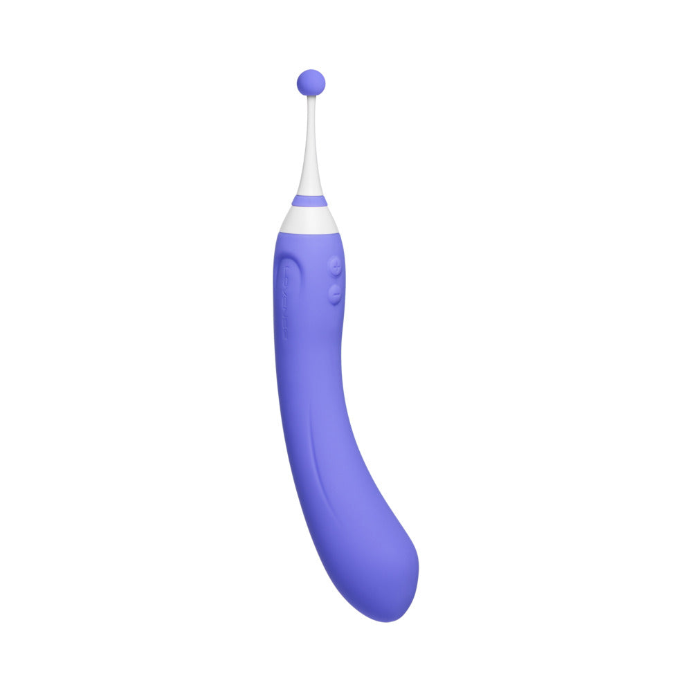 Lovense Hyphy Bluetooth Remote-Controlled Dual-End Vibrator Clitoral and G-Spot Stimulator - Headshop.com