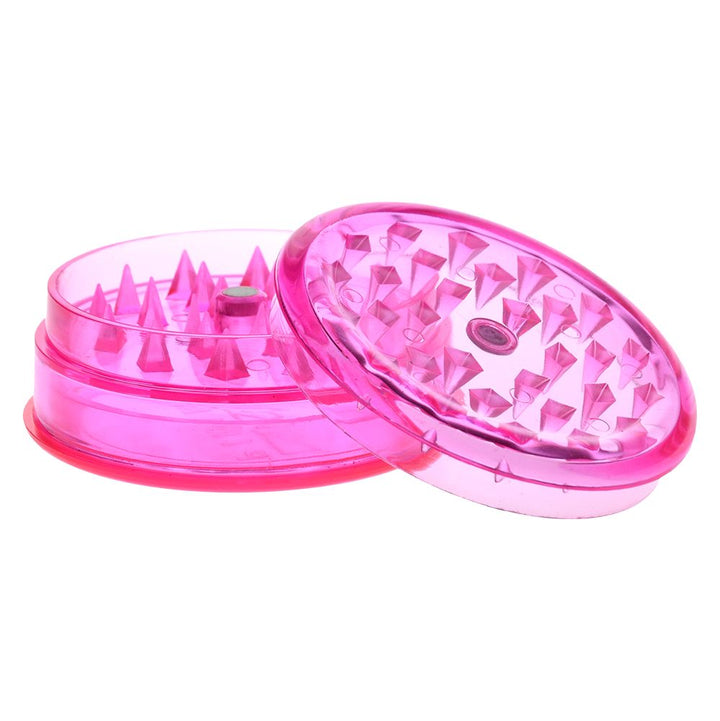 Grind-and-Store Acrylic Grinder | 3pc | 2.2" - Headshop.com