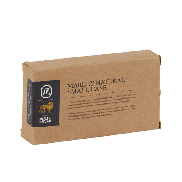 Marley Natural Black Walnut Storage Case - Headshop.com