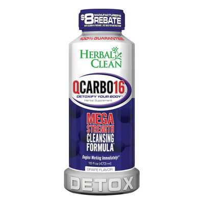 Herbal Clean QCarbo16 Liquid | 16oz - Headshop.com