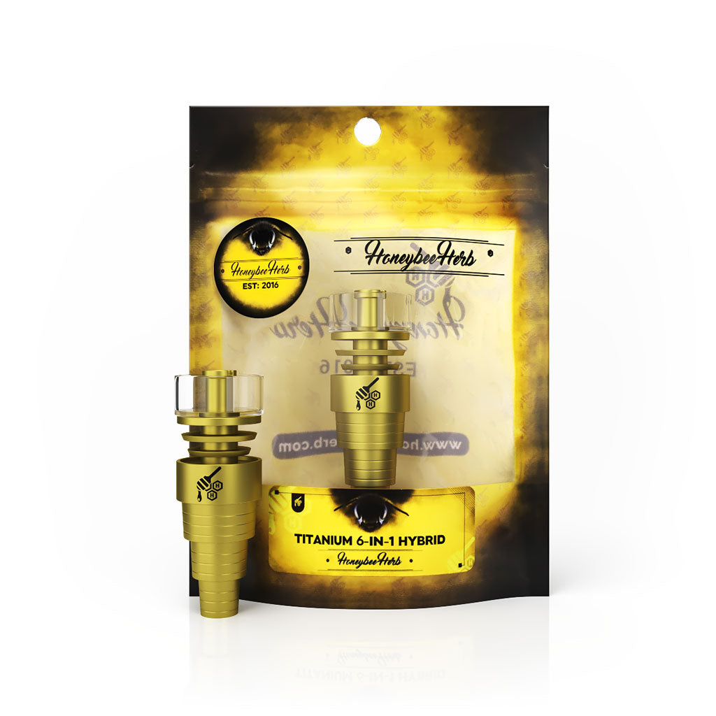 TITANIUM 6 IN 1 HYBRID DAB NAIL - Headshop.com