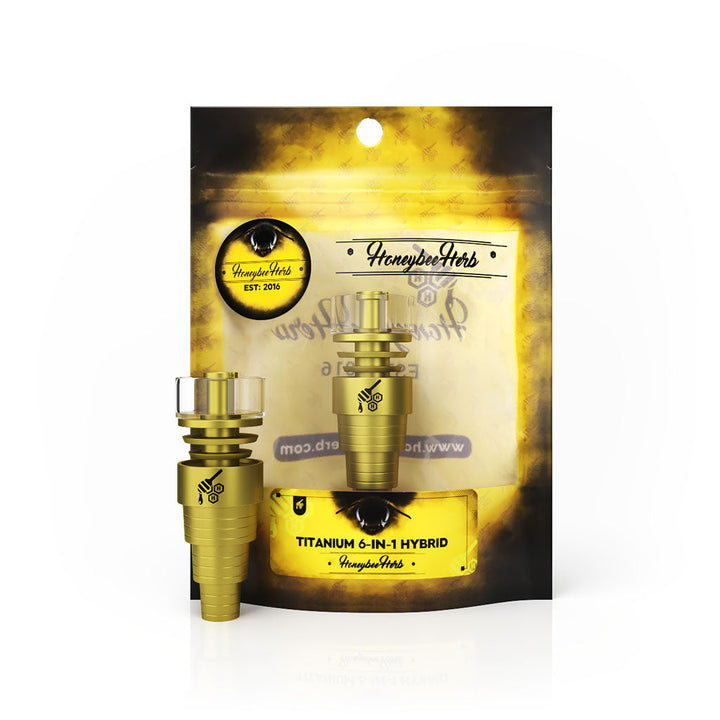 TITANIUM 6 IN 1 HYBRID DAB NAIL - Headshop.com