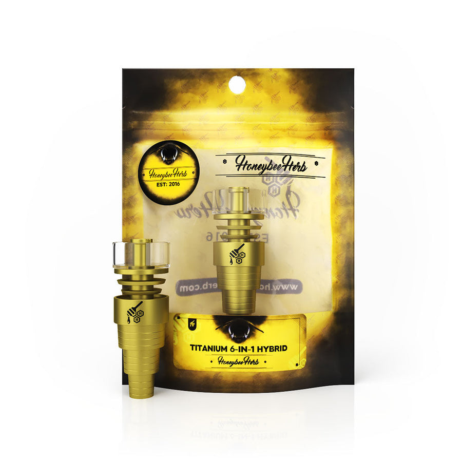 TITANIUM 6 IN 1 HYBRID DAB NAIL - Headshop.com