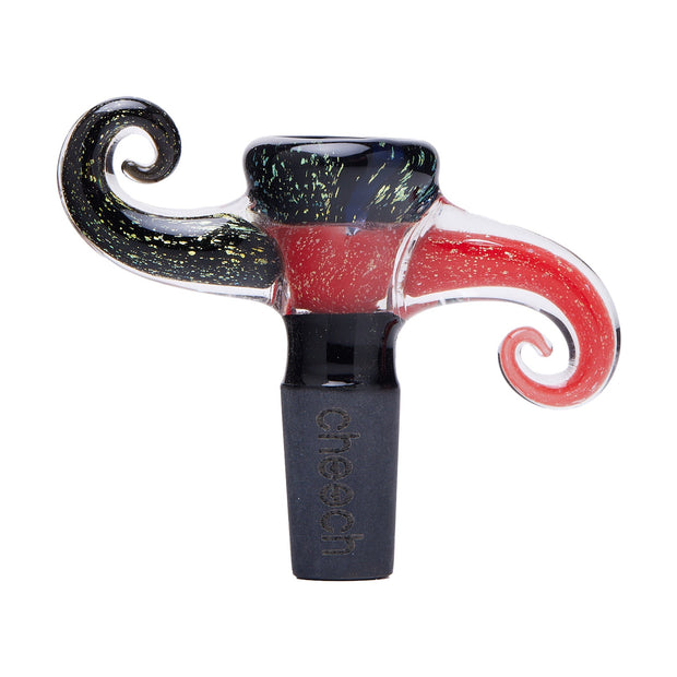 Cheech Glass 2" 14mm Dichro Horns Up and Down - Headshop.com