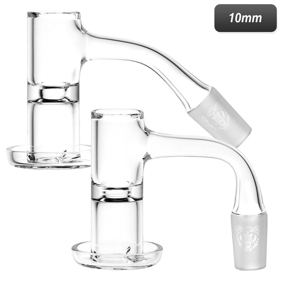 Bear Quartz Bear Slurper Banger | 10mm M - Headshop.com