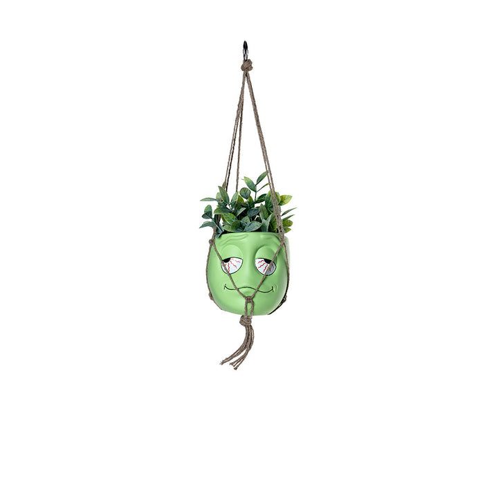 Thread Heads Hanging Flower Pots