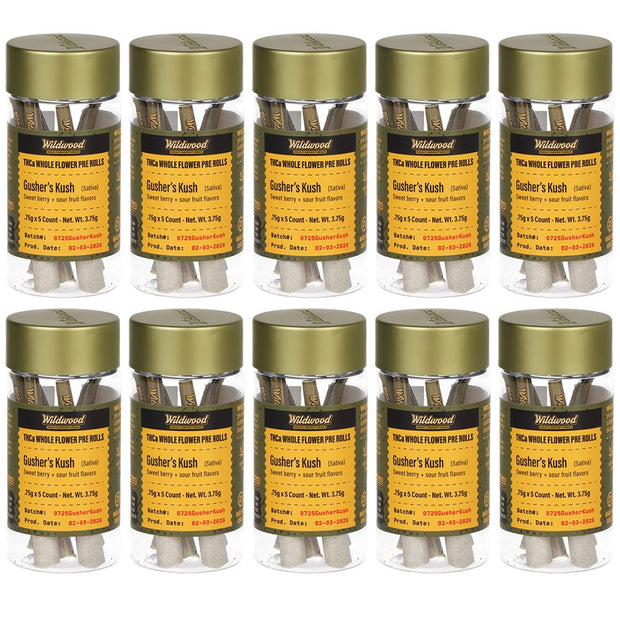 Wildwood THCa Pre-Roll | 0.75g | 5pc | 10pk Bundle