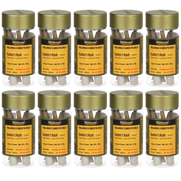 Wildwood THCa Pre-Roll | 0.75g | 5pc | 10pk Bundle