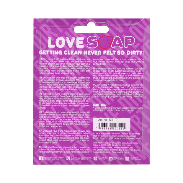 Shots S-Line Love Soap 'Dirty Love' Lavender Scented - Headshop.com