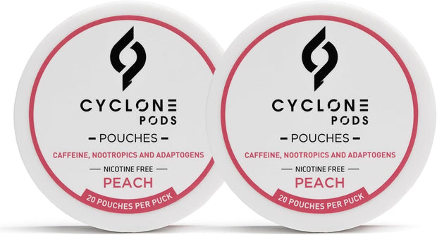 Peach Focus Pouches — 2-Pack