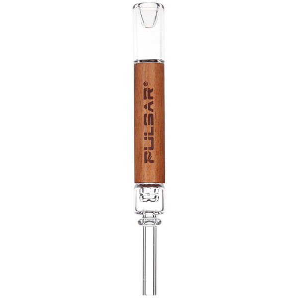 Pulsar Quartz & Rosewood Deco Dab Straw - 5.75"