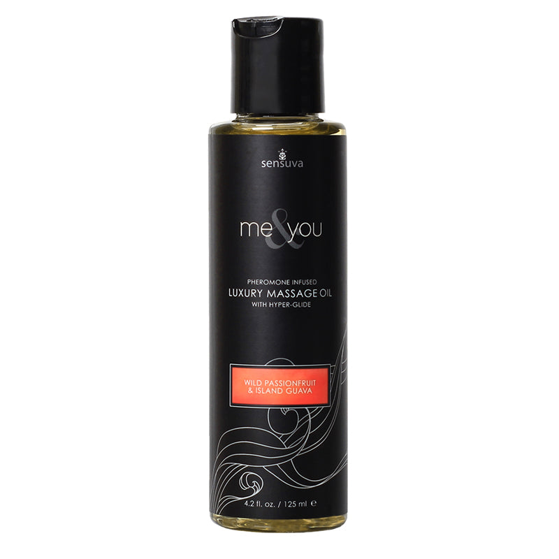Sensuva Me & You Pheromone Luxury Massage Oil Passion Fruit Guava - Headshop.com