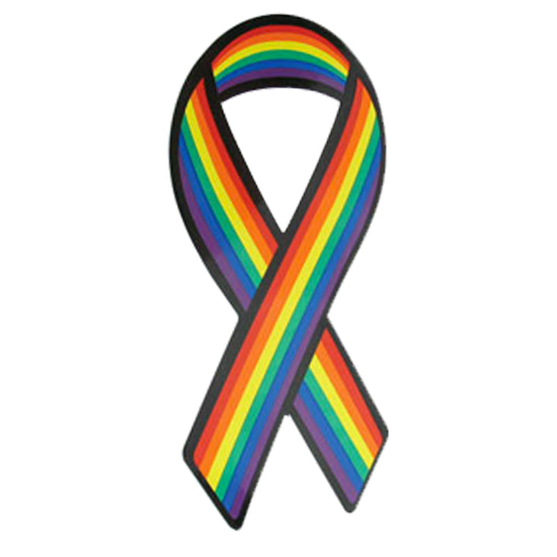 Gaysentials Pride Ribbon Magnet - Headshop.com