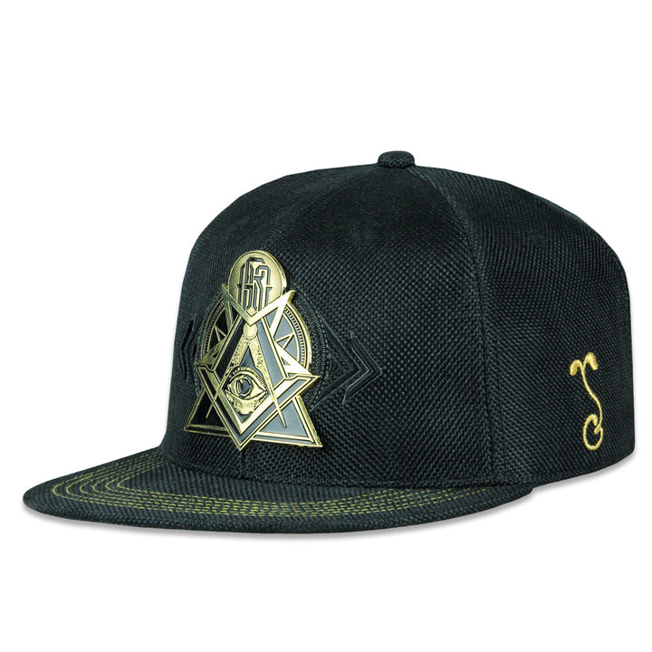 Grassroots Secret Society Gold Snapback Hat