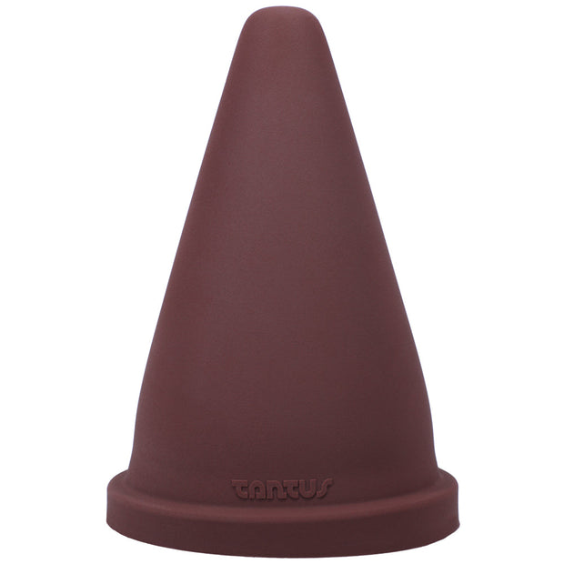 Tantus Cone Squat Firm Dildo Garnet (Box) - Headshop.com