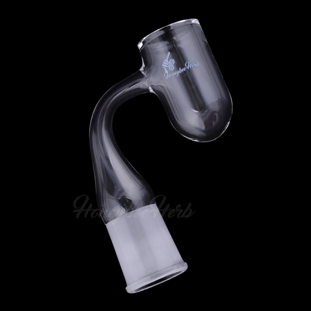 HONEY BEVEL DEEP BOWL QUARTZ BANGER - 90° DEGREE | BL - Headshop.com