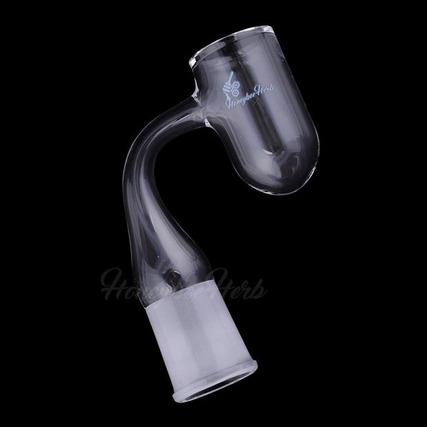 HONEY BEVEL DEEP BOWL QUARTZ BANGER - 90° DEGREE | BL - Headshop.com