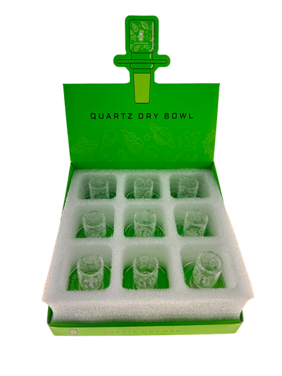 Space King - Quartz Dry Bowl (Box of 9) - Headshop.com