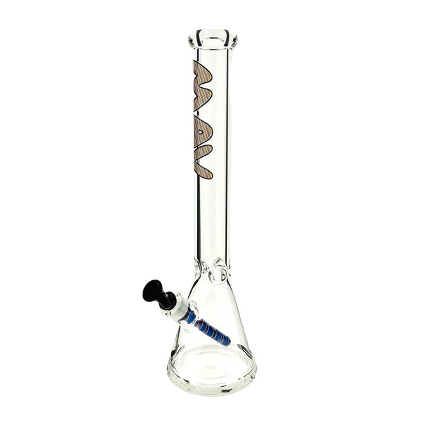MAV Glass 18" Classic Wigwag Beaker - Headshop.com