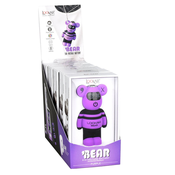 Lookah Bear 510 Battery | 500mAh | 5pc Display - Headshop.com
