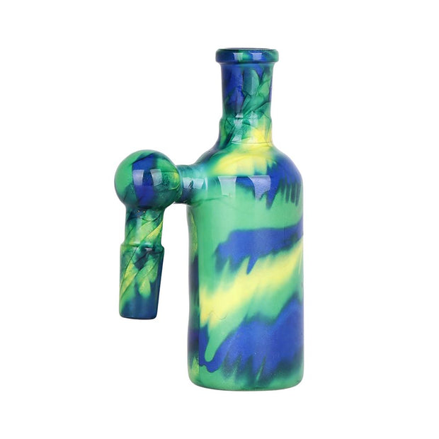 Pulsar Marbled Glass Ash Catcher - 4.25" / 14mm / Colors Vary