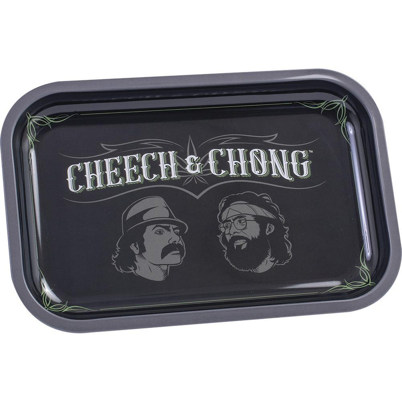 Cheech & Chong Metal Rolling Tray | Pinstripes - Headshop.com